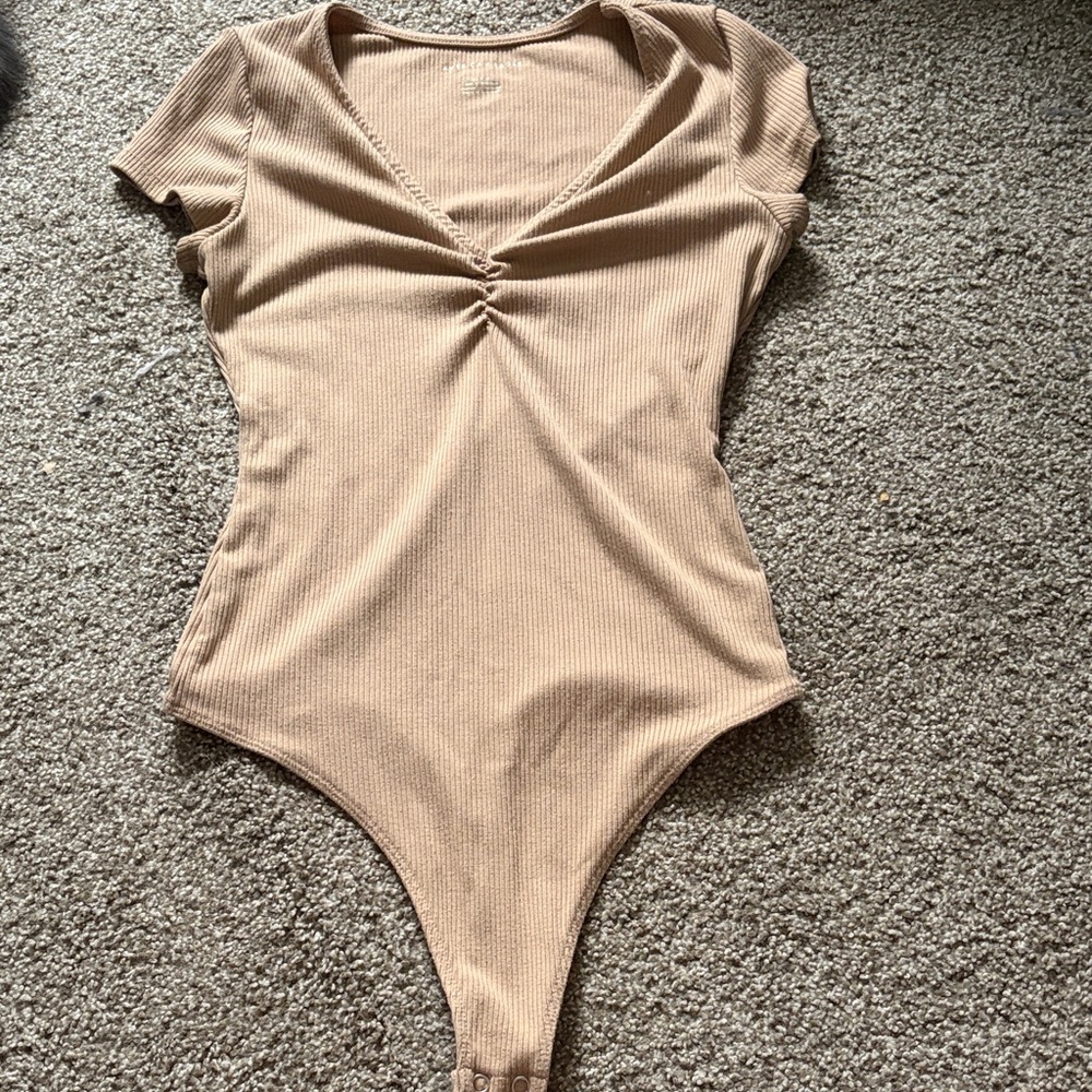 American Eagle Outfitters Kids Beige Bodysuit